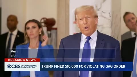 Trump testifies in New York fraud trial after again violating gag order