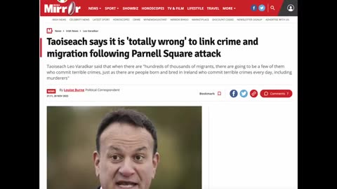 Anto Boyle Insists he isn't a crisis actor while crisis acting. Dublin Stabbing Hoax