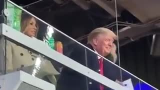 Trump Laughs at the World Series as Crowd ERUPTS Into "Let's Go Brandon"