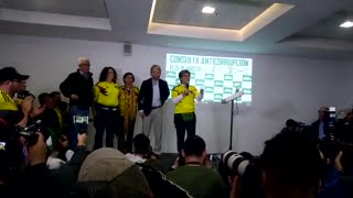 Claudia López da declaraciones sobre votación