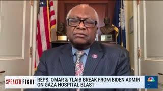 'I Do Not Pass Judgement': Clyburn Ducks Question About Omar And Tlaib's Anti-Israel Posts