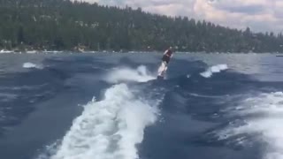 Collab copyright protection - wakeboarding slip fall fail