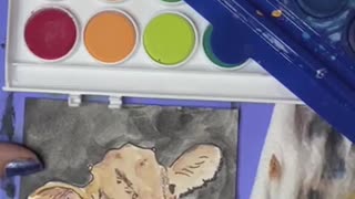 A Cute Calf Painting Tutorial