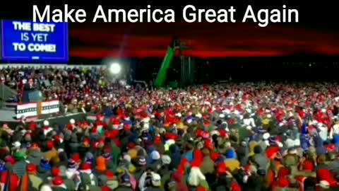 Traverse City, Michigan - Make America Great Again President Trump 11-02-2020