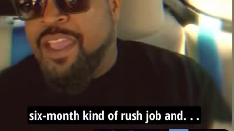 It's was a 6 month rush job tucker Carlson ice cube
