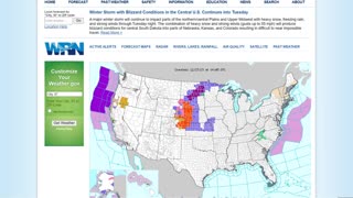 Massive Coronal Hole To Face Earth - Blizzard & Ice Storm Slam Northern Plains - Nuking Asteroids