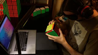 9x9x9 Rubik's Cube Solved BLINDFOLDED (WORLD RECORD)