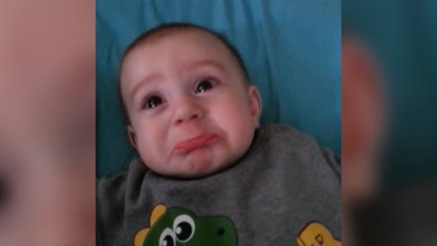 Adorable Baby Gets Frightened Every Time His Mom Roars Like A Dinosaur