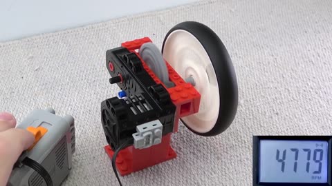 How fast can we spin a LEGO wheel by hand? | mrifffi