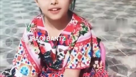 Funny Video of a little Arabic Girl. #funny #Arab
