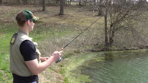 POND BASS FISHING