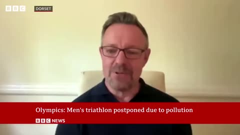 Paris 2024 Olympics_ Men’s triathlon postponed over poor water quality