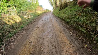 Hiking in Godshill New forest. Speedlapse GoPro