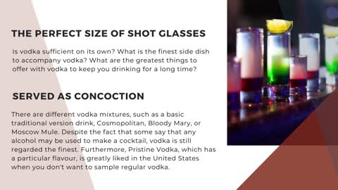 What Is The Right Way To Serve The Vodka