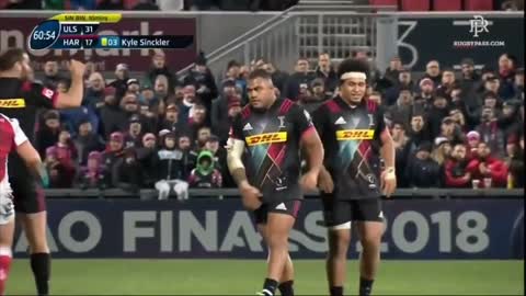 Kyle Sinckler doing STUPID!! things in Rugby