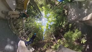 Zipline at Historic Mill Creek Discovery Park