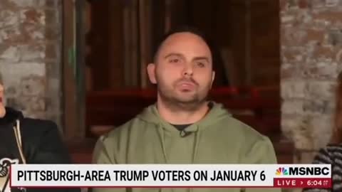 Trump supporters shutdown MSNBC’s false narrative about Jan 6