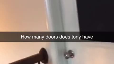 How many doors does tony have