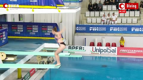 Elettra Neroni - 3m Springboard Diving - Indoor Tour