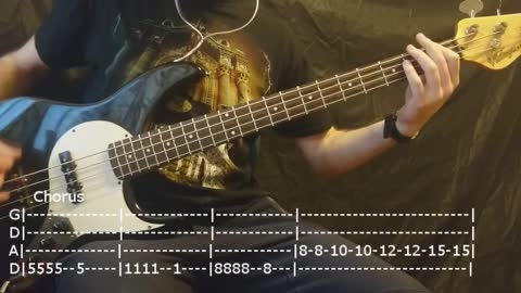 The Red Jumpsuit Apparatus - Face Down Bass Cover (Tabs)