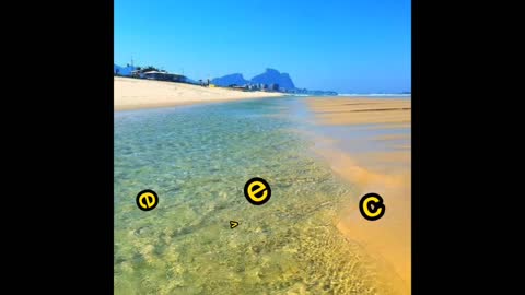 Some of the most beautiful beaches in the city of Rio de Janeiro.