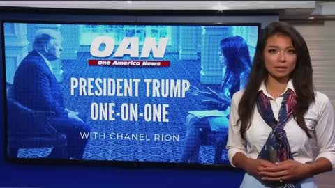 Chanel Rion Interviews President Trump - Part 4