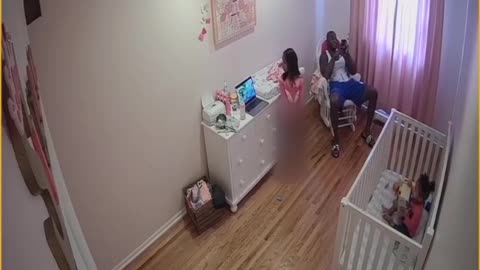 Hero Dad Incredibly Catches Daughter At The Last Possible Second