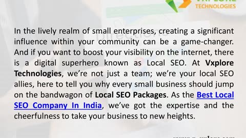 Why Should Small Businesses Always Take Local SEO Packages?