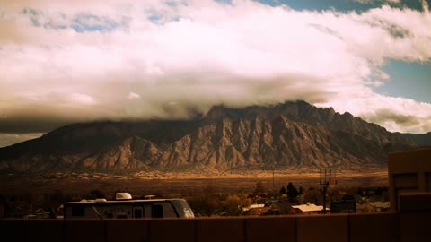 Cool Skies in my back yard.