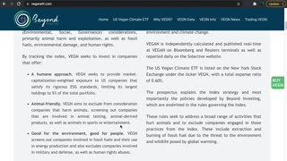 VEGN ETF Introduction