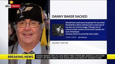 BBC's Baker canned for chimp gag
