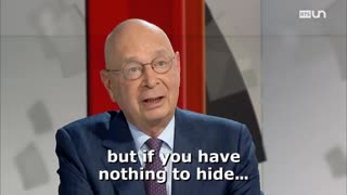 Klaus Schwab: You Must Get Used To A Total Erosion Of Privacy