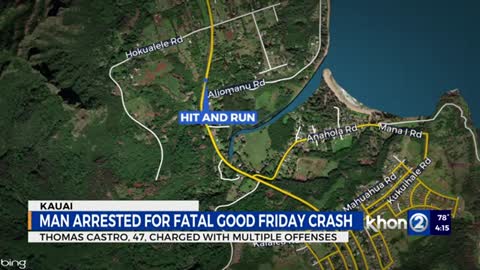 Man arrested after fatal crash on Good Friday