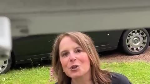 Karen equates parking on the grass as being the same as assaulting children.