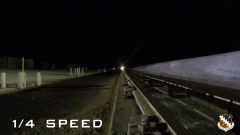Hypersonic sled travels at 6,599 mph (Mach 8.6) at Holloman Air Force Base