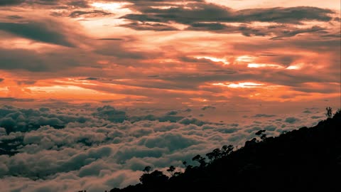 A Scenic View of Above the Clouds