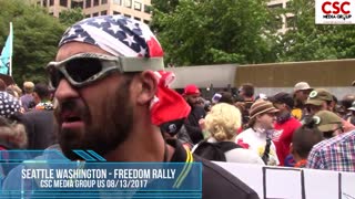 Anti Freedom Protesters In Seattle Cant Answer Simple Yes Or No Questions About Freedom