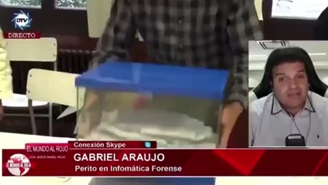 Perito informático Gabriel Araújo expone Pucherazo Electoral.