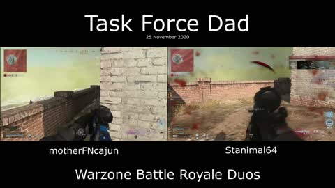 Call of Duty: Warzone - Task Force Dad BR Duos Victory
