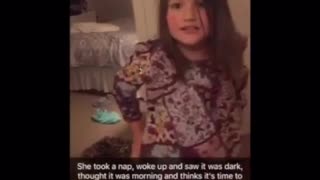 Mom Pranks Daughter By Making Her Think It's 6 AM, Not PM