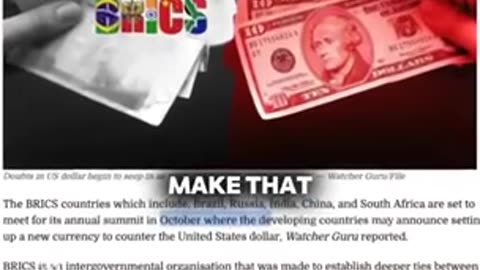 BRICS Nations Have Officially Set A Date To Ditch The US Dollar.