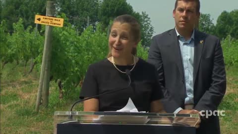 Canadian Deputy PM Chrystia Freeland on support for wineries and other businesses – August 5, 2022