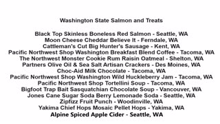 2024 Washington MRE Salmon and Treats Menu Meal Ready to Eat Review