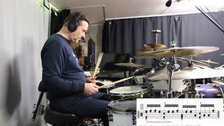 One minute lesson 14 "groove Tribal en Paradiddle"