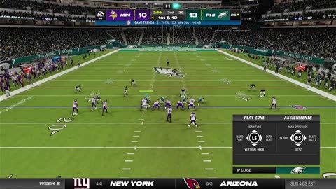 Vikings VS Eagles-Madden 24-Highlights