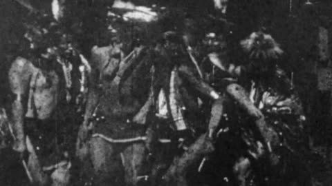 Sioux Ghost Dance (1894 Original Black & White Film)