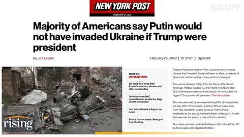 BLAMES Ukraine On Trump, Condoleezza Rice_ Invasion Of A Sovereign Nation