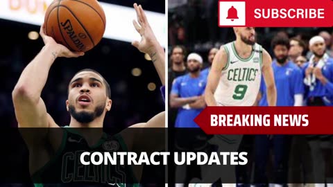 Massive Update On Jayson Tatum, Derrick White Contract Situation