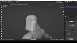 Blender - Como crear una capucha para el personaje