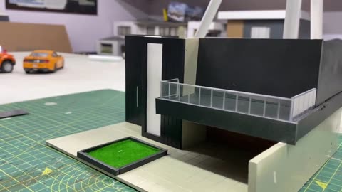 Making a Tiny House for Model Cars - 1_64 Scale - Realistic Diorama House